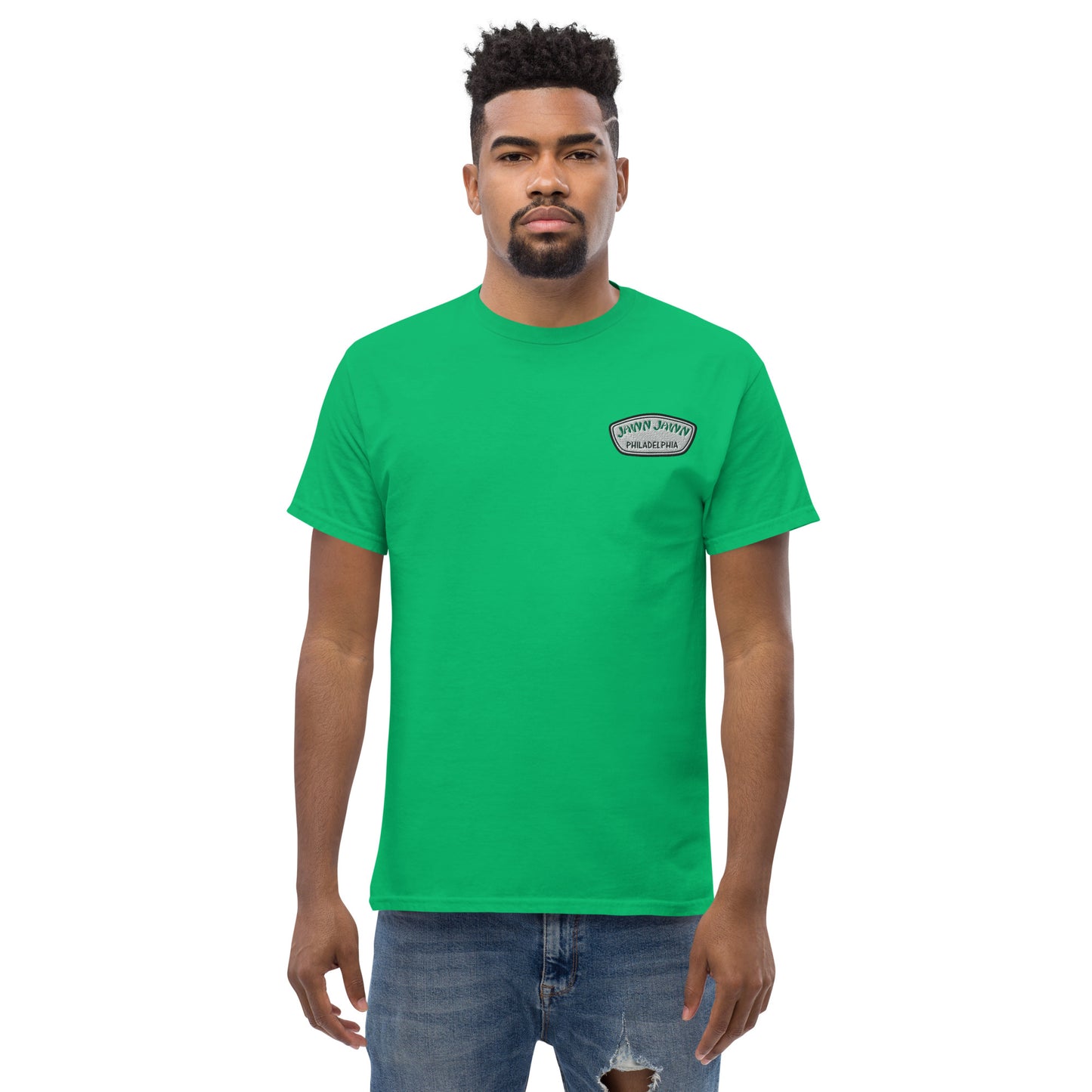 Men's Embroidered JAWN JAWN left chest