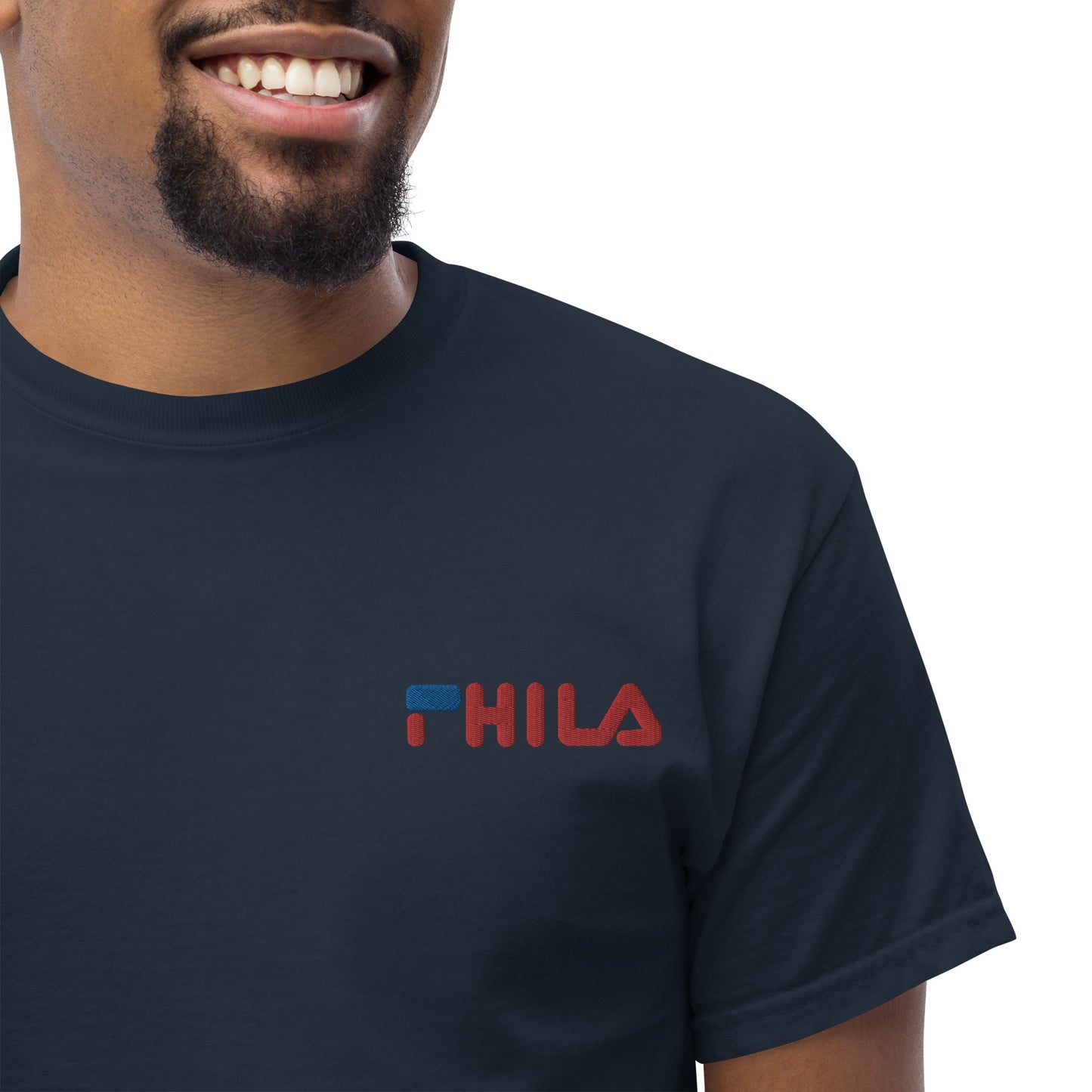 Men's Embroidered PHILA left chest