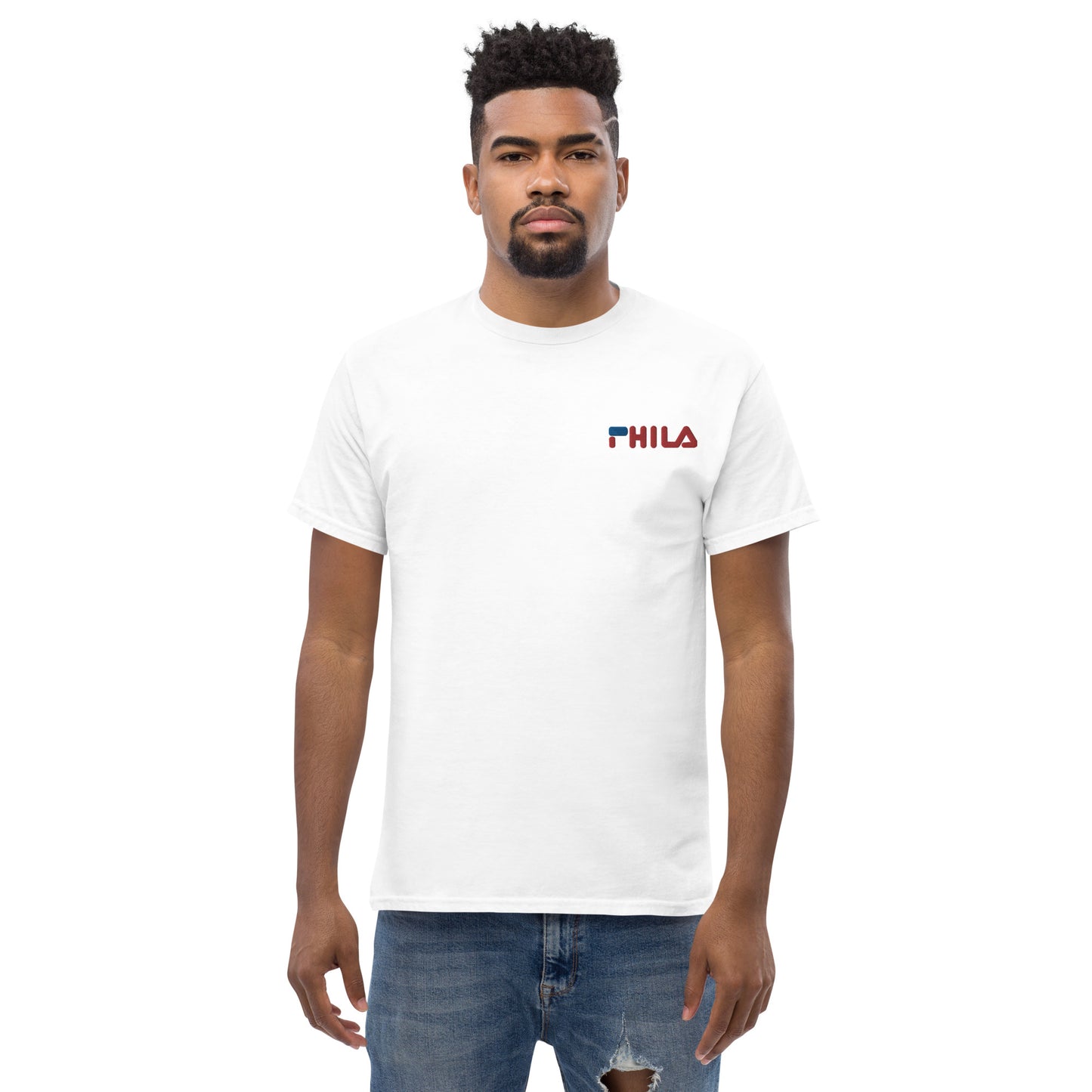 Men's Embroidered PHILA left chest