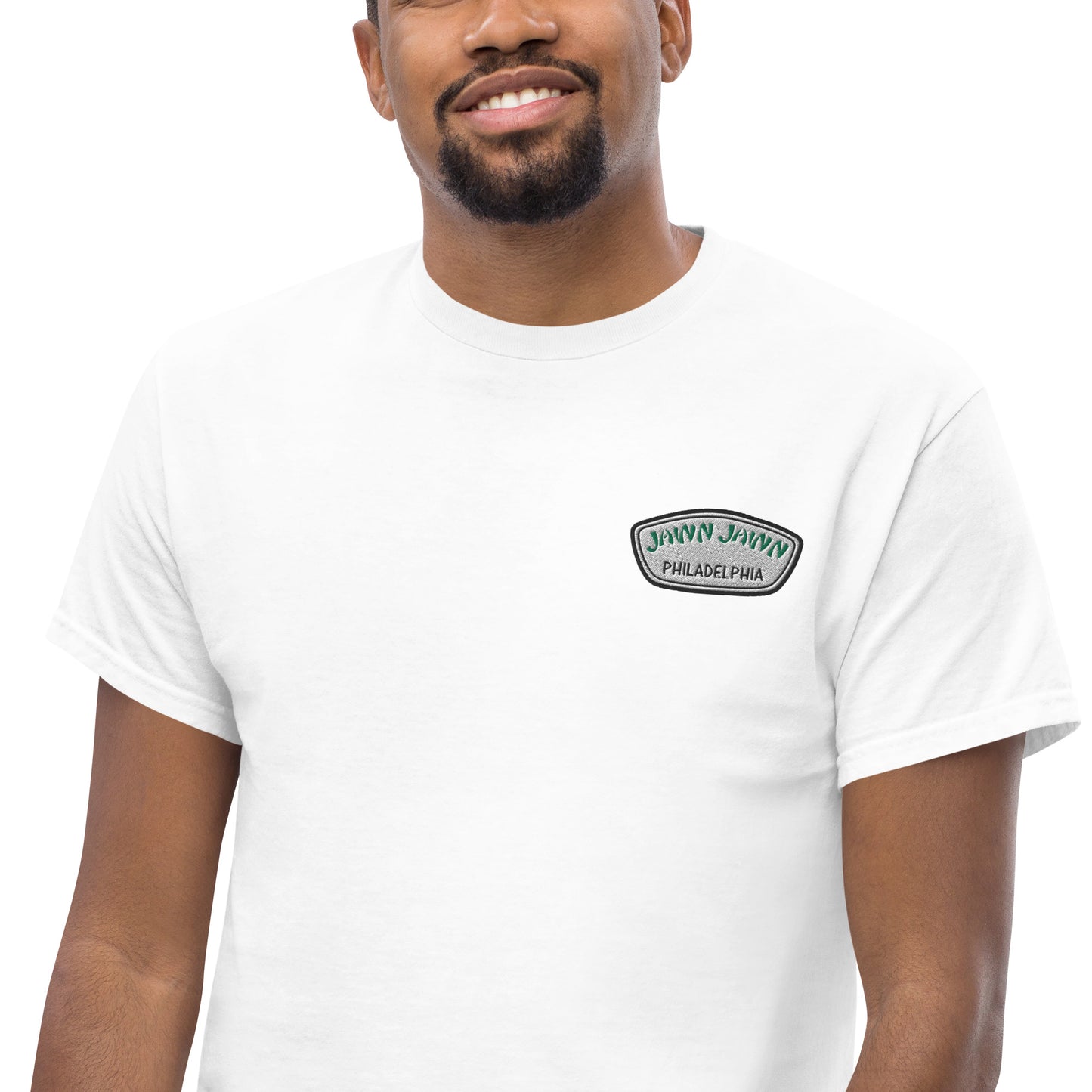 Men's Embroidered JAWN JAWN left chest