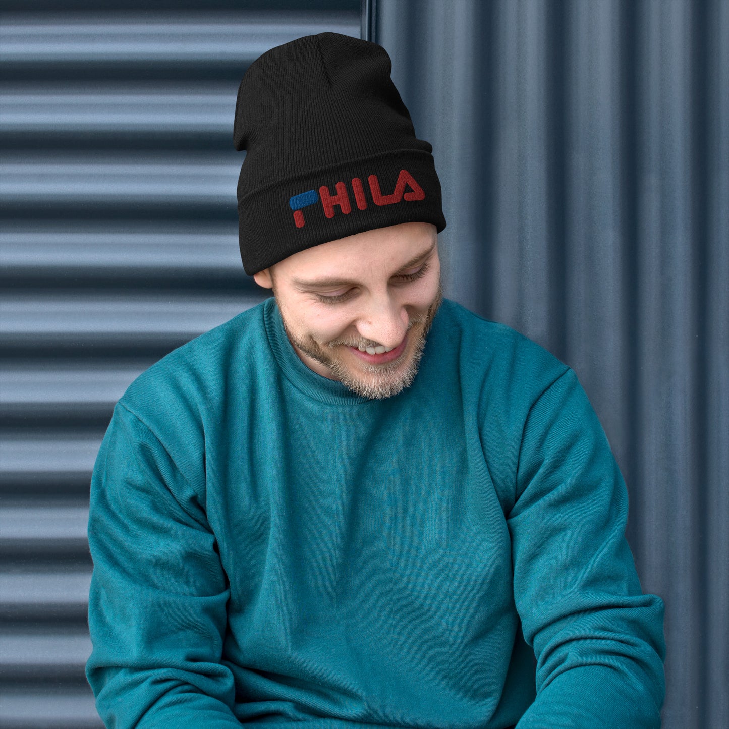 PHILA embroidered beanie