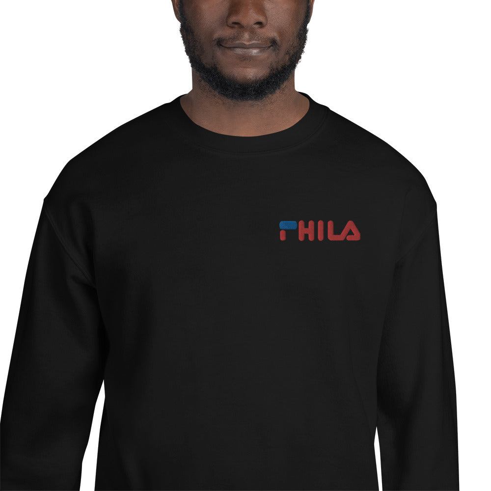 PHILA embroidered unisex crewneck